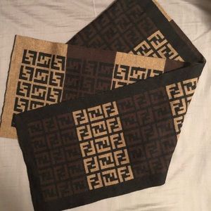 Fendi Authentic Scarf •100% Wool